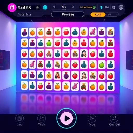 記憶ゲームのスクリーンショット